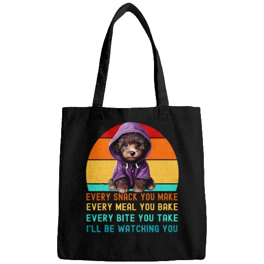 Poodle Puppy Dog Mom Dad Mama Presents Every Snack Bags