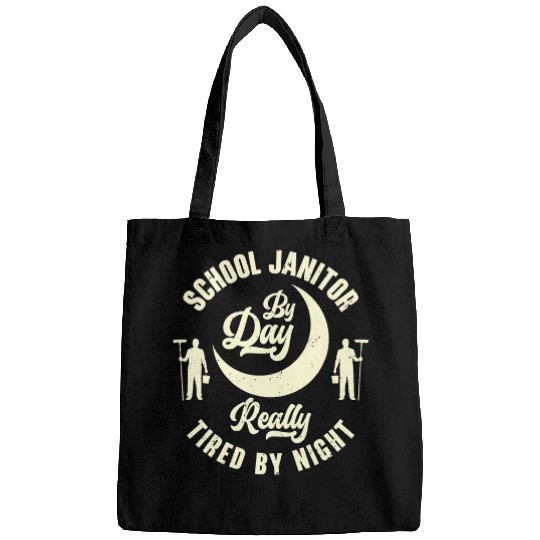 School Janitor By Day Maintenance Custodian 22 Bags