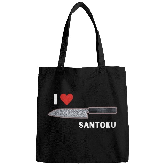I Love Santoku Japanese Damask Damascus Chef knifes Gift Bags