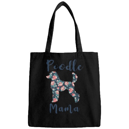 Standard PoodleWomen Poodle Mama Dog Mom Mother Day Bags