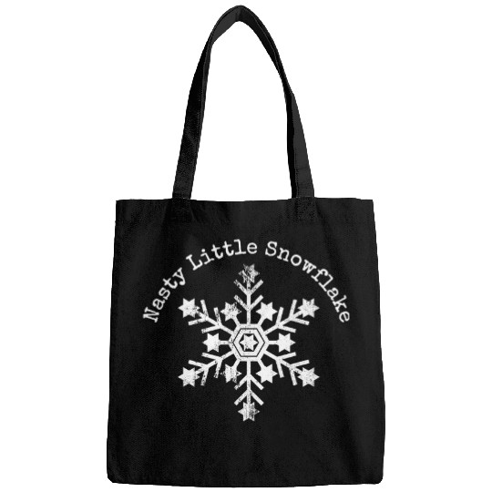 Nasty Little Snowflake Political Proud Liberal T Bags