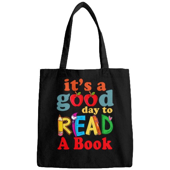 Its A Good Day To Read Book Lover Reading Literacy Coach Bags