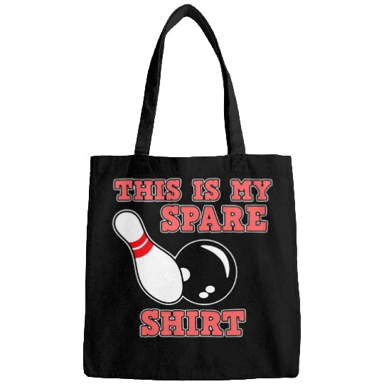 This Is My Spare Bowl Bowling Player Bowler Coachs Graphic Bags