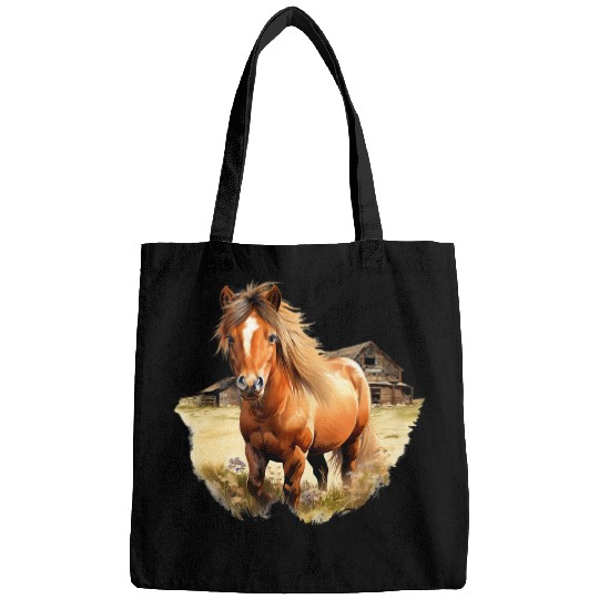 Pony Iceland Horse Shetland Pony Shetty Bags