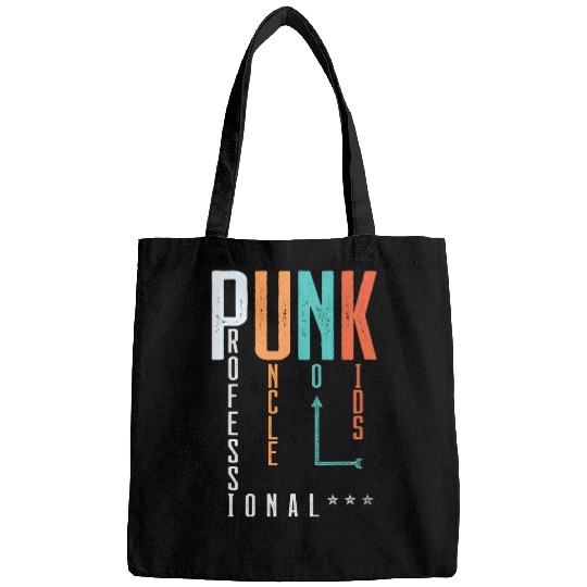 Mens PUNK Professional Uncle No Kids Design Bags