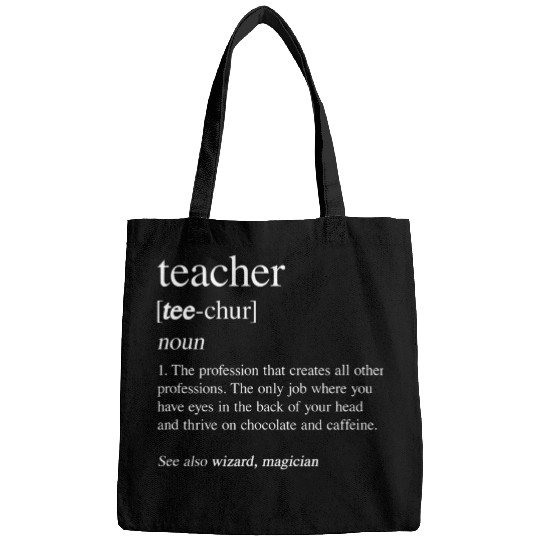 Teacher Definition Wizard Magician Bags