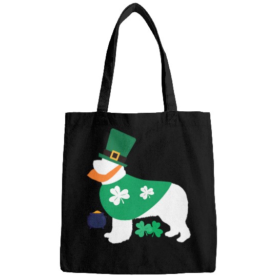 St  Patricks Day Newfoundland Gifts for Dog Lovers Bags