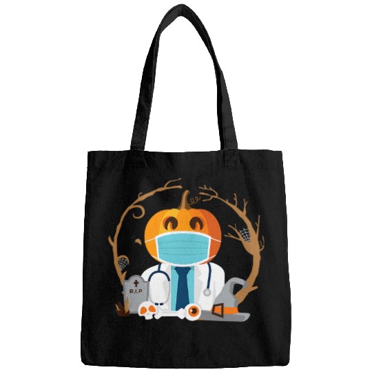 Pumpkin dentists Funny Halloween Quarantine Bags
