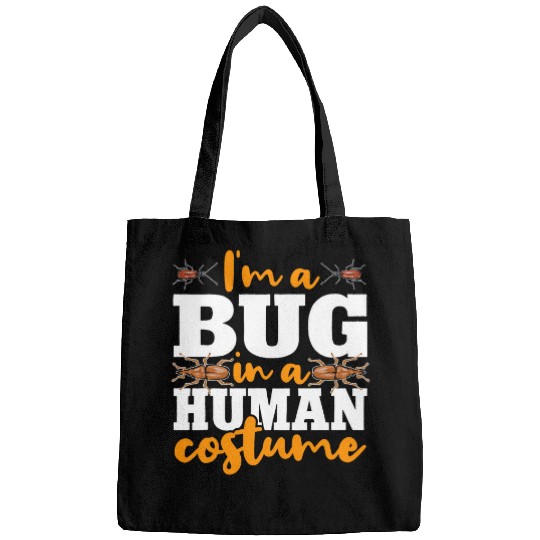 Insect Collector Entomologist Bug In A Human Costume Bags