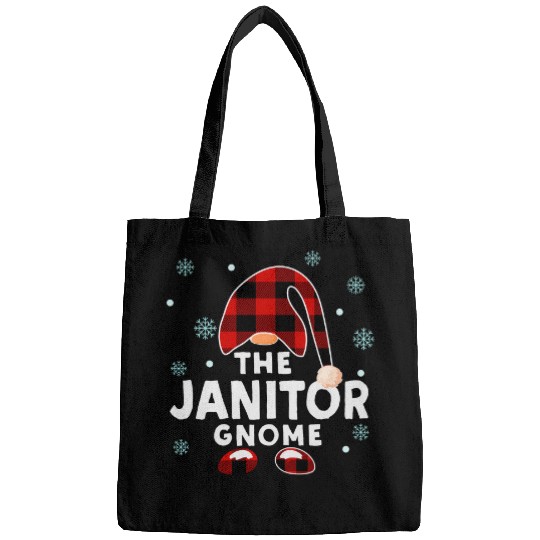 The Janitor Gnome Funny Matching Pajama Group Christmas Bags