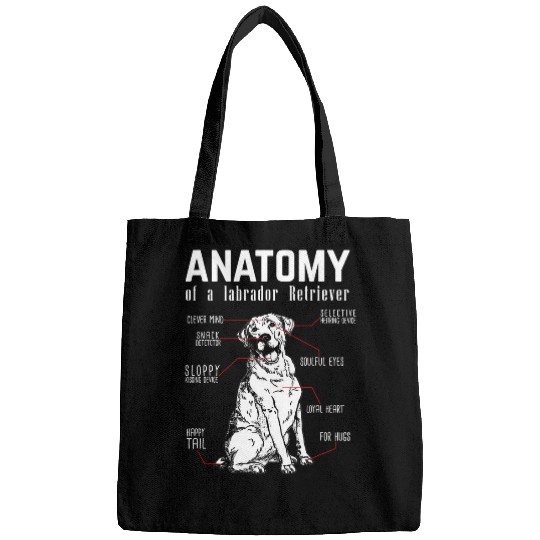 Labrador Lab Dog loyal dog ingredients Cool Labrador retriever anatomy Bags