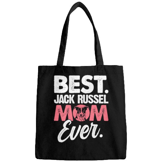 Womens Best Jack Russel Mom Ever Dog Owner Puppies Walking Dog Bags