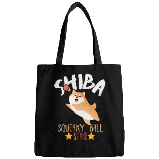 Dog Shiba Inu Sqeaky Ball Star Cute Kawaii Shiba Inu Bags