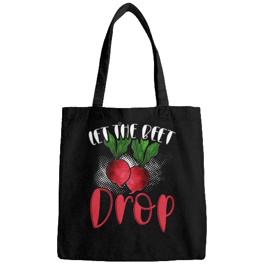 Vegan Rockstar Let The Beet Drop Music Lover Culinary Artist Bags