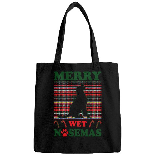 Labrador Lab Dog Merry Wet Nosemas Christmas Lab Owner Bags