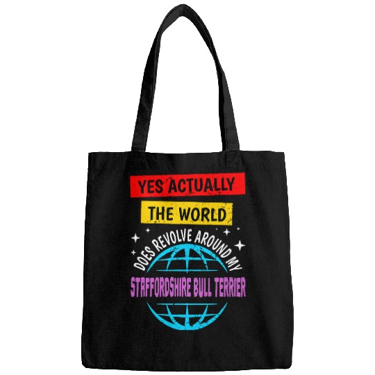 The World Revolves Around My German Shorthaired Pointer Bags