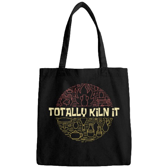 Totally Kiln It Potted Circle Pottery Bags