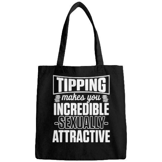 Tip Funny Bartender Server Cocktails Incredible Attractive Bags