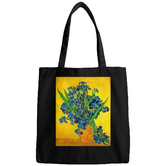 Vincent Van Gogh Irises Painting Artist Flowers Art Souvenir 1 Bags
