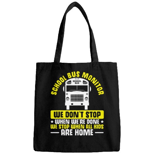 School Bus Aide Essentials Monitoring School Bus Monitor Bags