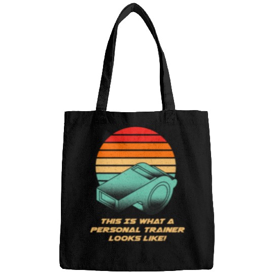 This Is What Personal Trainer Looks Like Funny Fitness Coach Bags