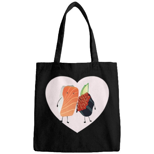 Sushi loversJapanese art graphic Bags