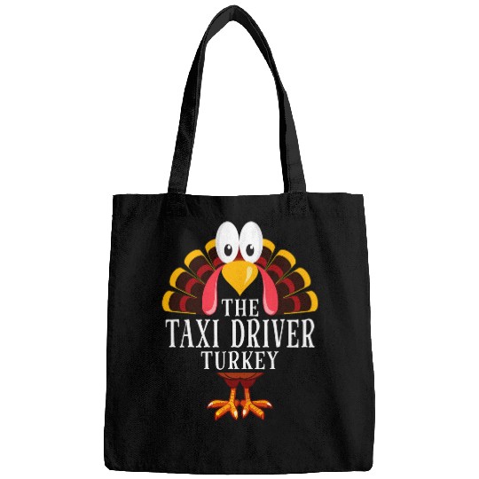 Thanksgiving The Taxi Driver Turkey Matching Bags