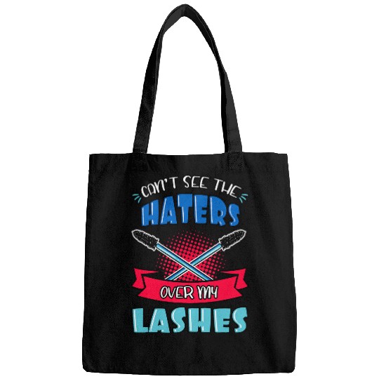 Lash Technician Eyelash Makeup Esthetician Cant See Haters Bags