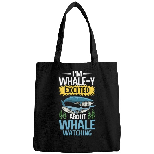 Whale Watcher Whale Watching Aquarist Humpback Orca Whale Bags