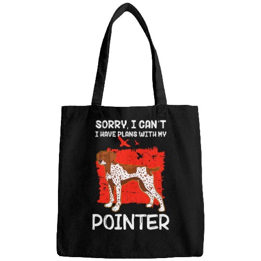 I Have Plans With German Shorthaired Pointer GSP Dog Owner Bags