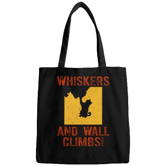 Mountain Climbing Bouldering Rock Climber Feline Cat Lover 5 Bags