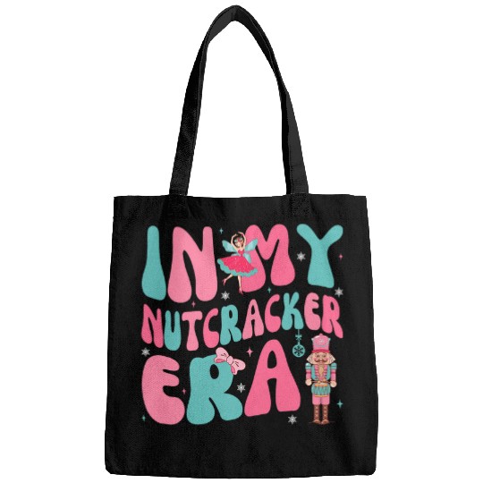 Pink Christmas In My Nutcracker Era Pink Nutcracker Ballet Bags