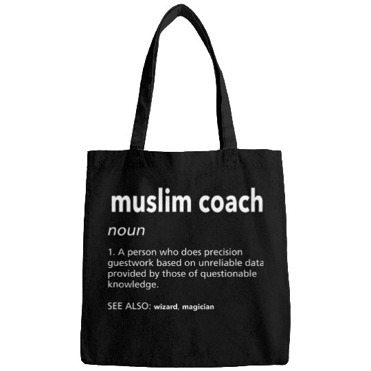 Muslim Coachs Definition Funny Islam Humor Islamic Coaching Bags