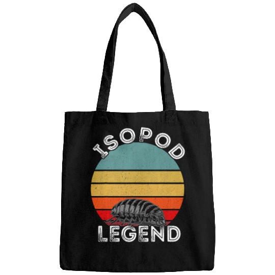 Legend Retro Entomologist Pill Bug Lovers Isopod Bags