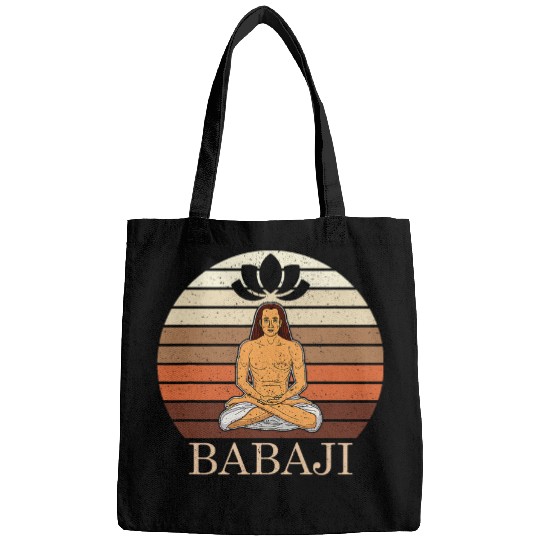 Mahavatar Babaji Hinduism Buddha Peace master fitness poses 248 Bags