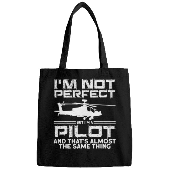 Airplane Pilots Im Not Perfect But Im A Pilot Jet Pilots Bags