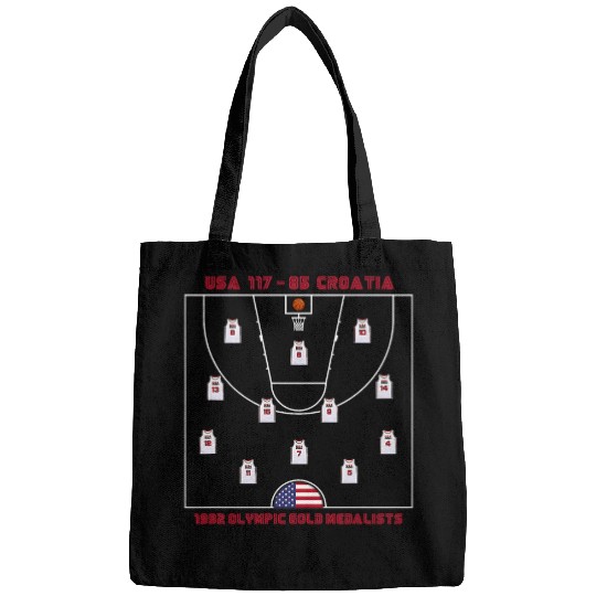 USA American National Basketball Team Olympics 1992 Retro Bags