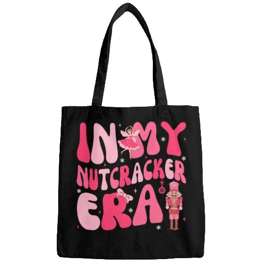 Pink Christmas In My Nutcracker Era Pink Nutcracker Ballet 1 Bags