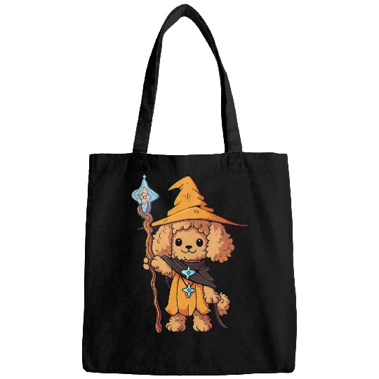 Toy Poodle Wizard Funny Dog Magic 1 Bags