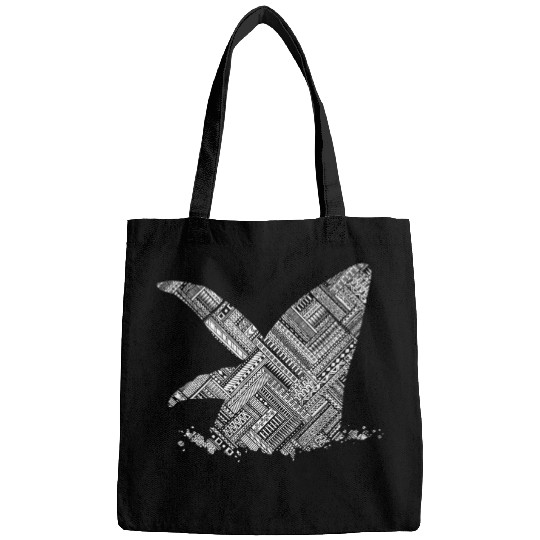 Whale Tail Marine Biology Sea Life Mammals Marine Biologist Bags