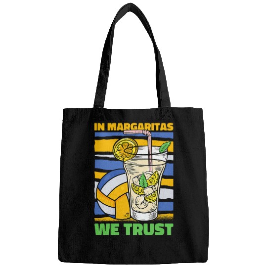 Volleyball Vball Beach Volleyball Margarita Bags