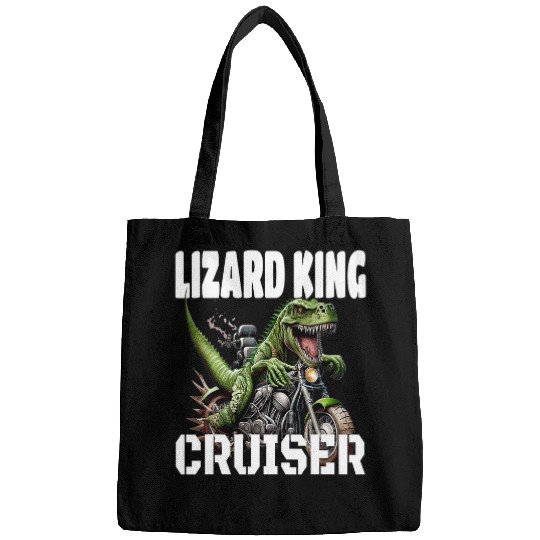 TRexs And Motorcycle Lizard King Cruiser Bags