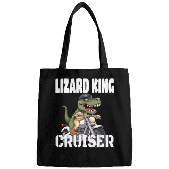 TRexs And Motorcycle Lizard King Cruiser 212 Bags