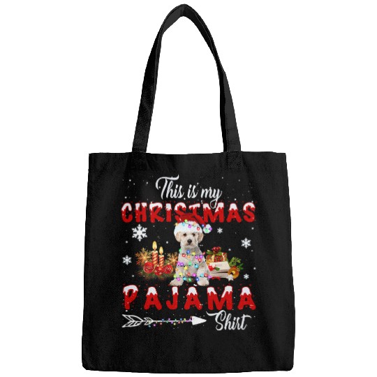 This is My Christmas Pajama Funny Labradoodle Christmas Bags