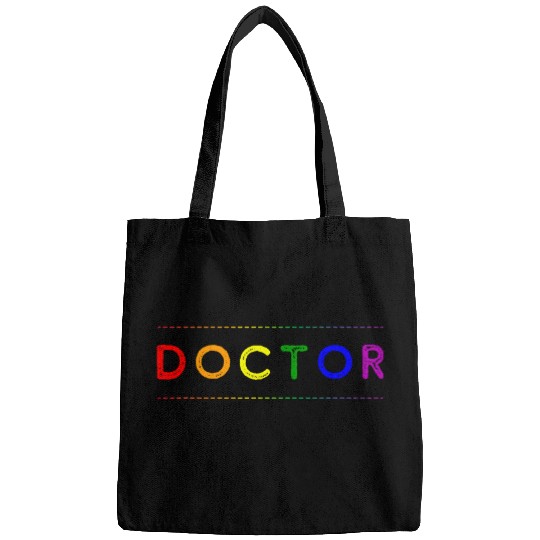 LGBTQ Doctor Pride Month Artist Gay Pride Doctor Bags