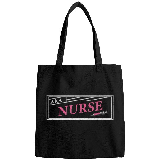 AKA nurses Funny Nursing Student Graduation Bags