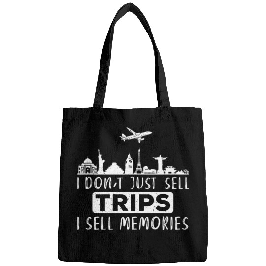 Travel Consultant Agent Sell Memories Funny Tour Operator Bags