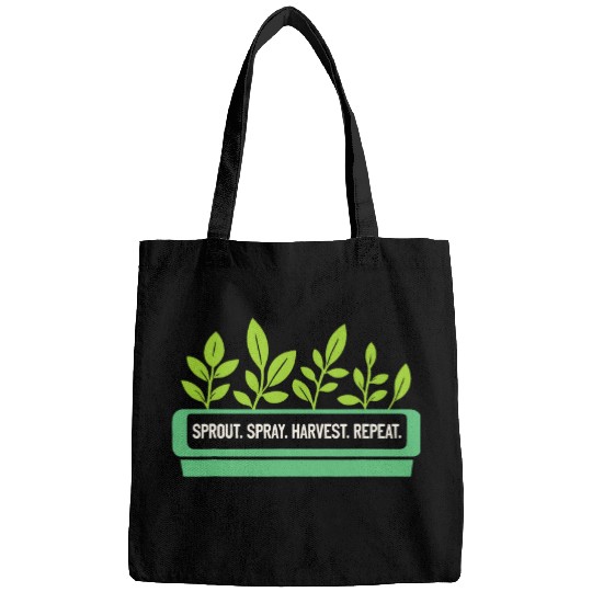 Sprout Spray Harvest Repeat 2Microgreens Grower Farmer 21 Bags