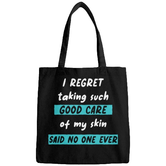 taking Such Good Care Of my Skin Esthetician Cosmetics Bags