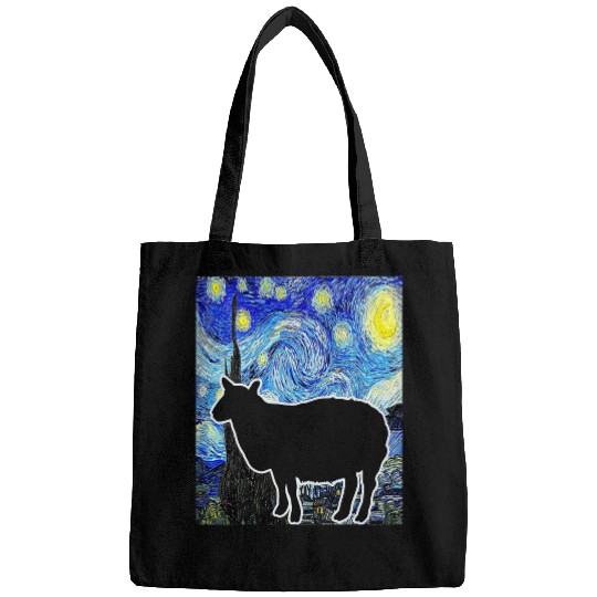 Sheep Starry Night Van Gogh Funny Sheep Farmer Lamb 23 Bags
